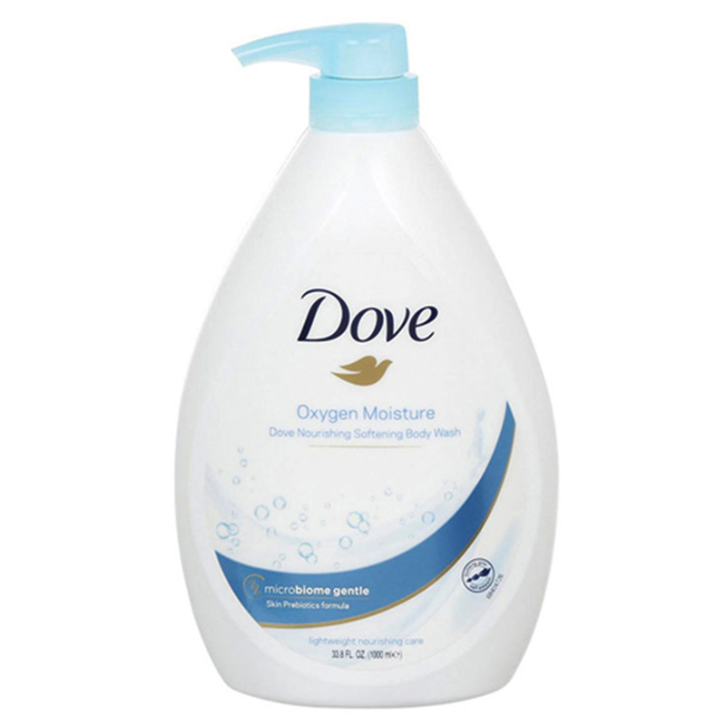 Dove Body Wash 1L Oxygen Moisture