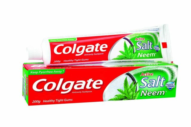 Colgate Toothpaste Active Salt Neem 200g