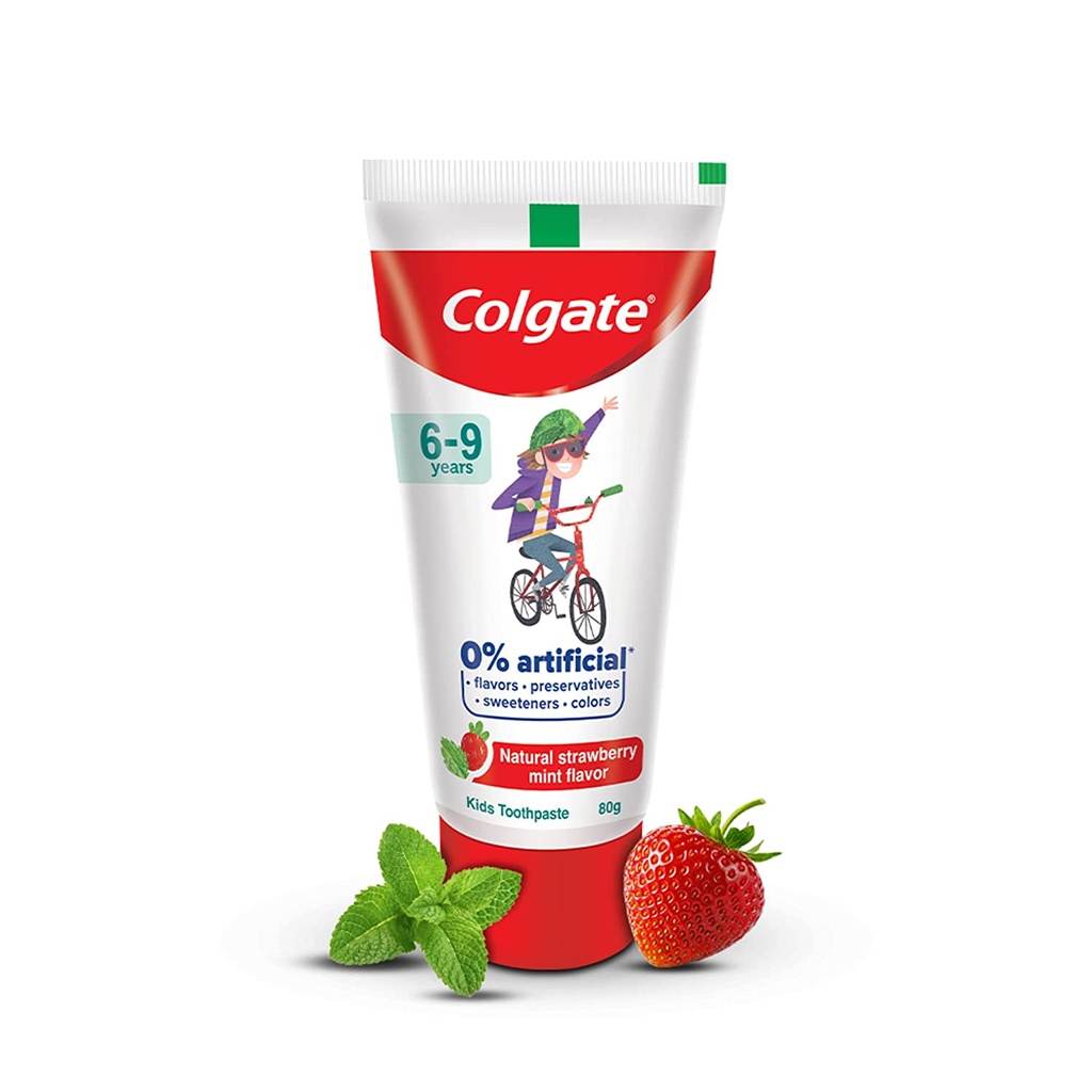 Colgate Toothpaste Kids Strawberry 6-9Y 80g