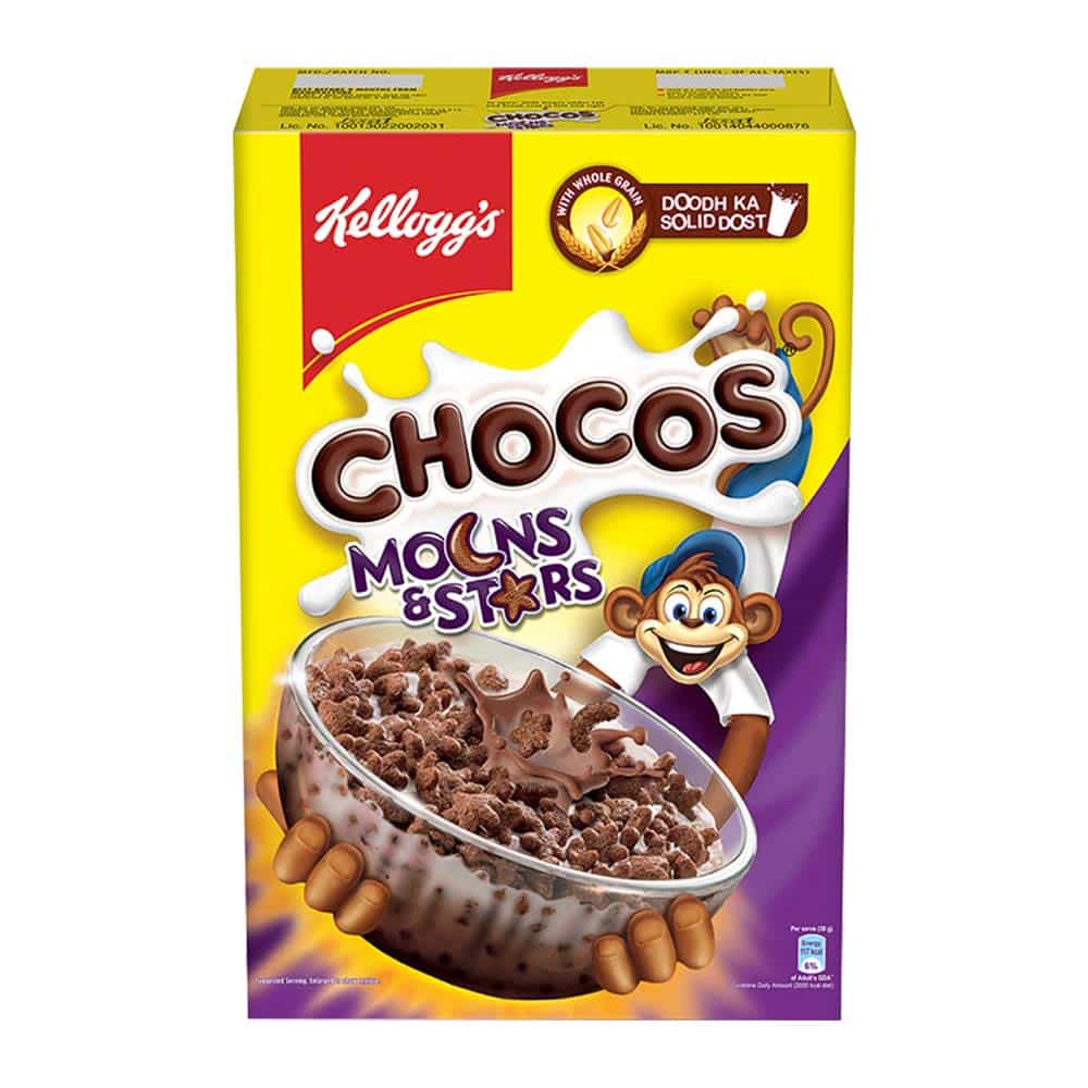 Kelloggs Chocos Moon stars 375g
