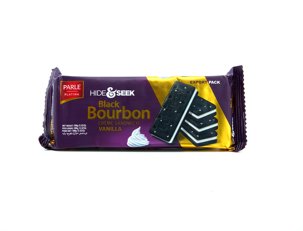 Parle Black Bourbon Vanil 100G