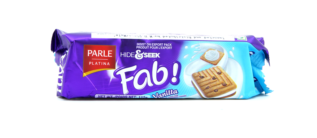 Parle Hide Seek Fab Vanilla 112G