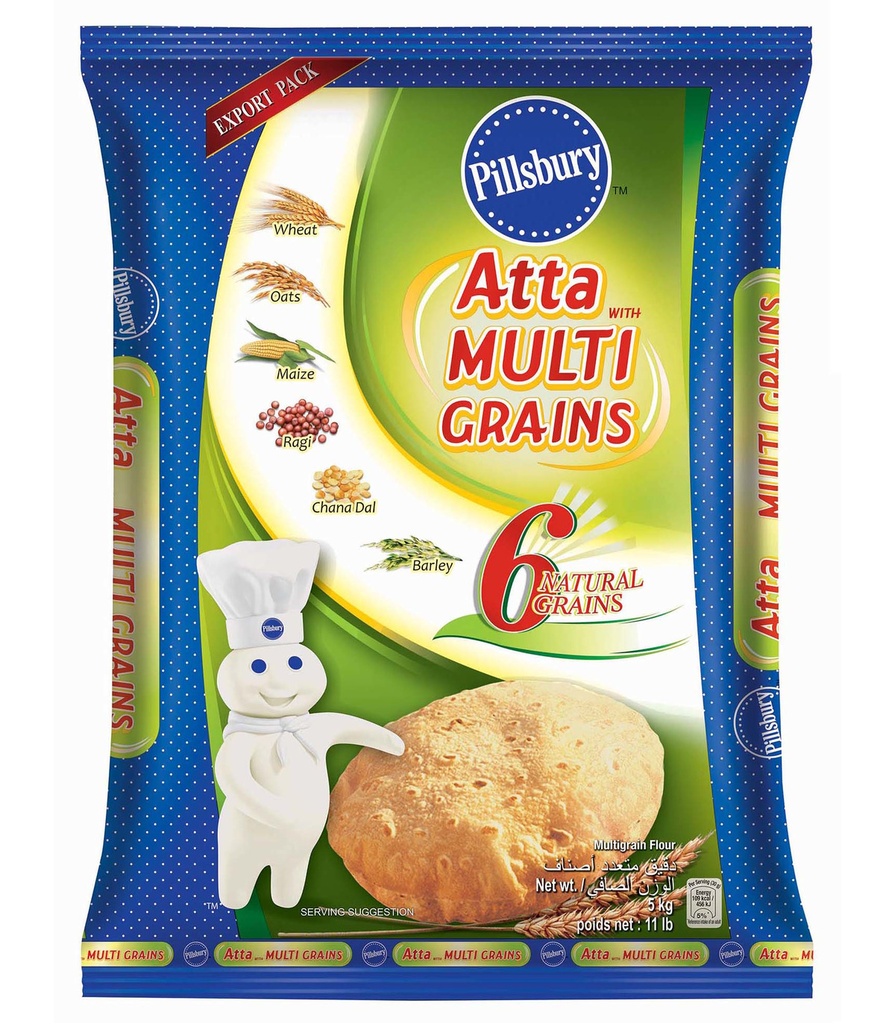 Pillsbury Atta Chakki Multigrains 1kg