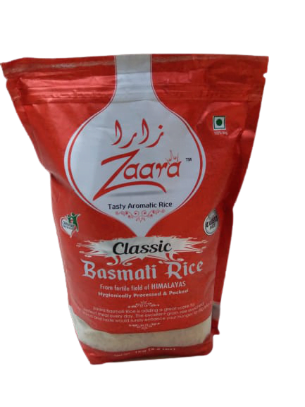 Zaara Basmathi Rice 1kg Classic