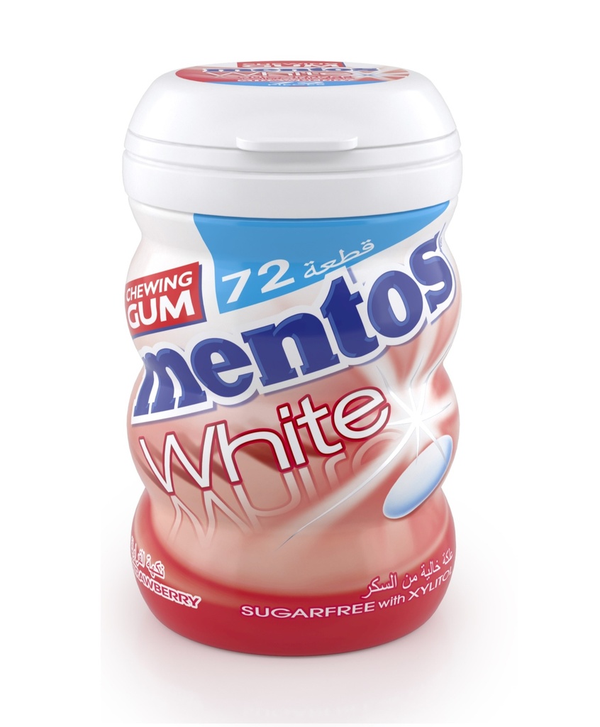 Mentos 72's White Strawberry Tin