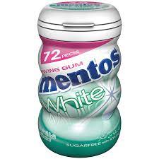Mentos 72's White Spearmint Tin