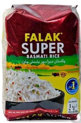 Falak Basmathi Rice Super 1kg
