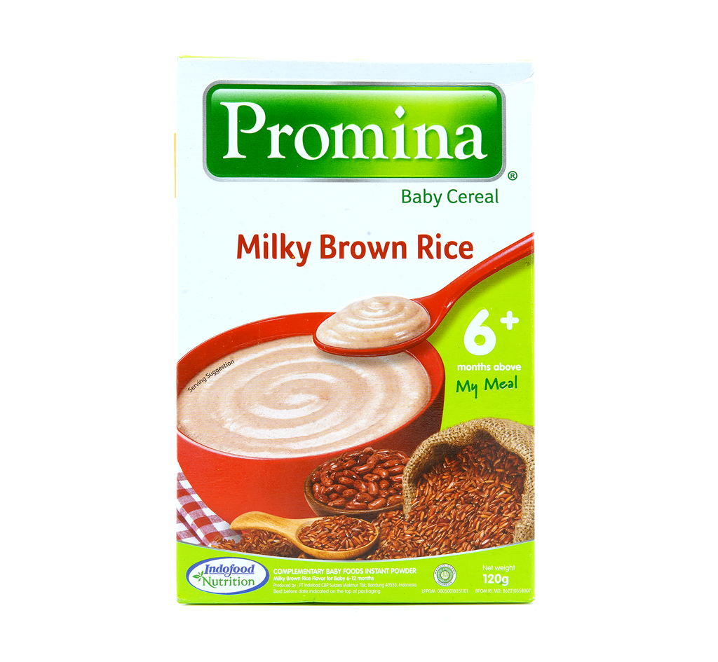 Promina Milky Brown Rice 6+ 120g