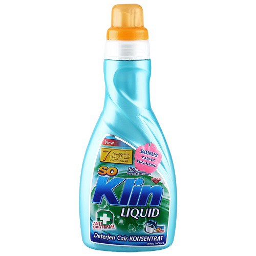 So Klin Detergent 1L Blue
