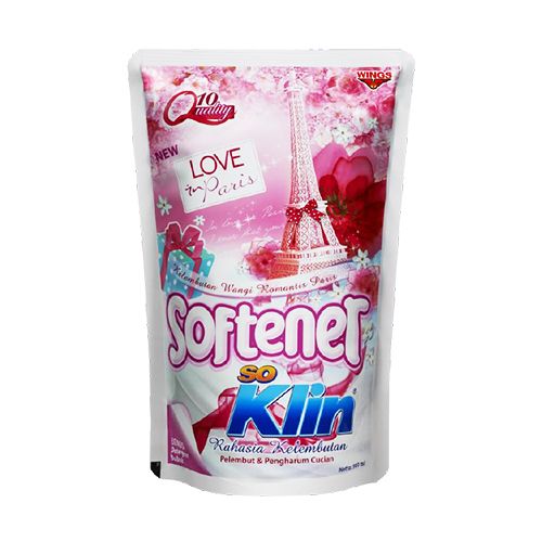 So Klin Softener Pouch Pink 900ml