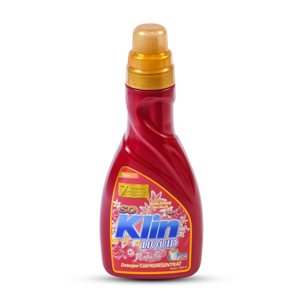 So Klin Detergent 1L Red