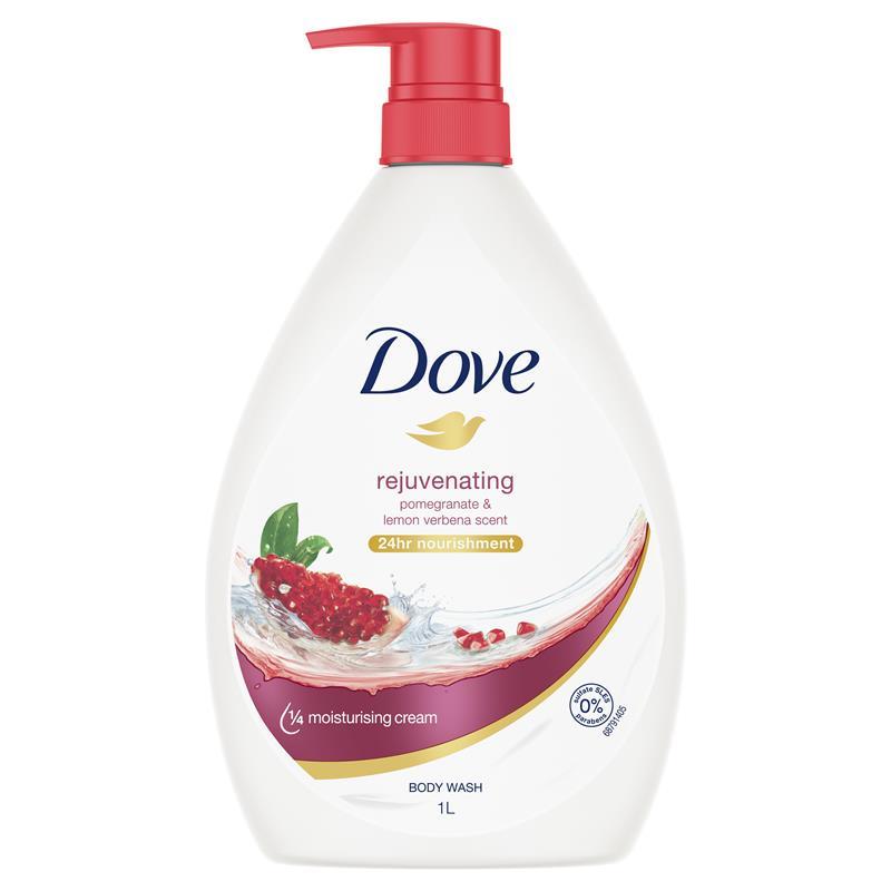 Dove Body Wash 1L Pomegranate Revive