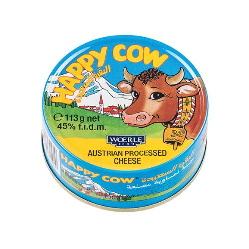 Happycow Processed Cheese 113g