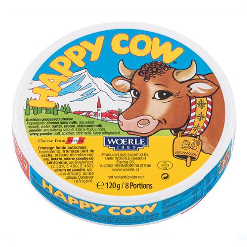 Happycow Processed Cheese 120g