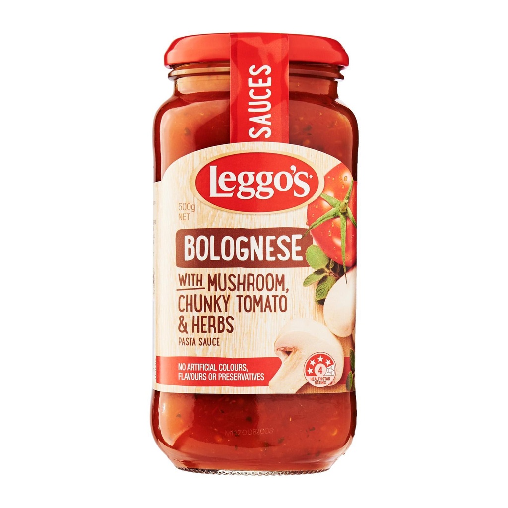 Leggos Pasta-S Bolognese Mushroom 575g
