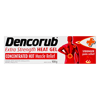 Dencorub Heat Gel red 100g