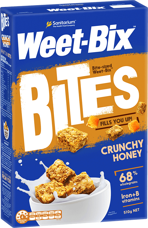Weetbix Bites Cruncy Honey 500g