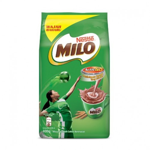 Milo Powder Active Go 200g Refil