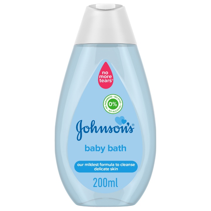 Johnsons Baby Bath 200ml Blue