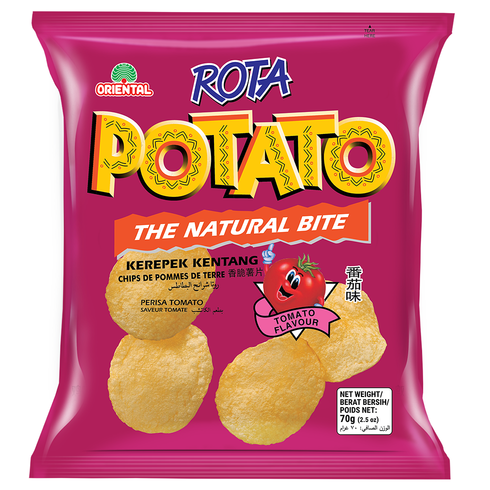 Rota Potato Chips Tomato 70g