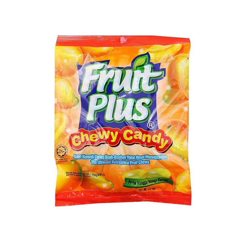 Fruit Plus Candy Mango 150g