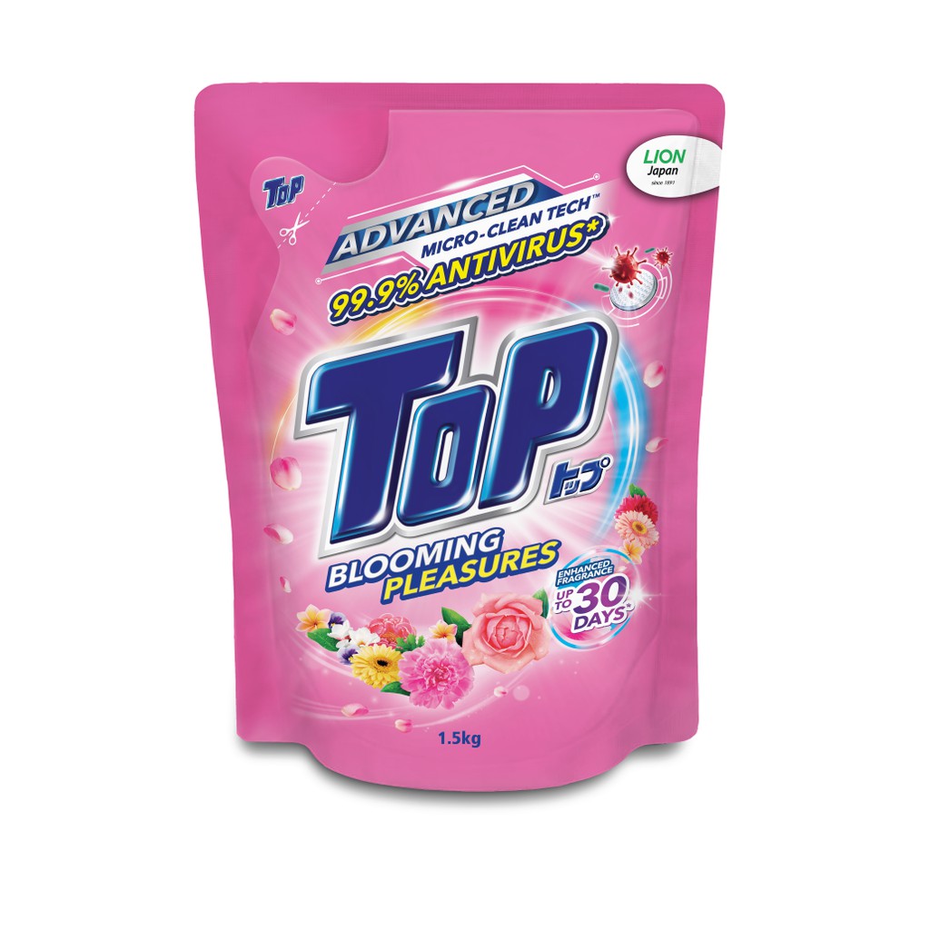 Top Liquid Refill Prem 1.5Kg Pink Bloom Pleasure