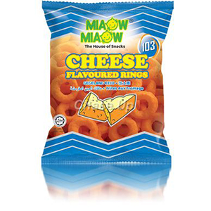 Miaow Miaow 60g Cheese Rings