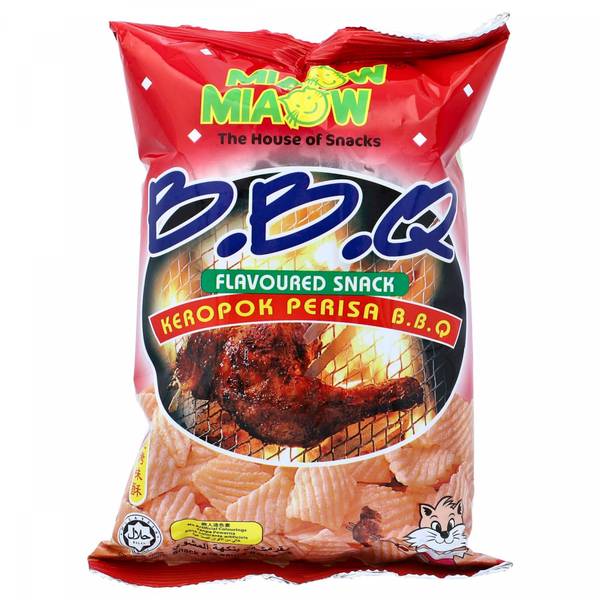 Miaow Miaow 60g BBQ Snack