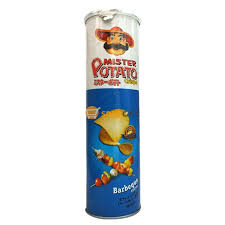 Mister Potato Crips 160g BBQ