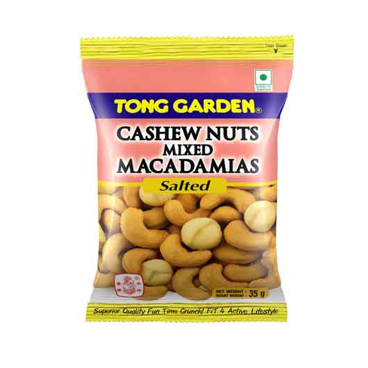 Tong G Cashew Macadamias Salted 35g