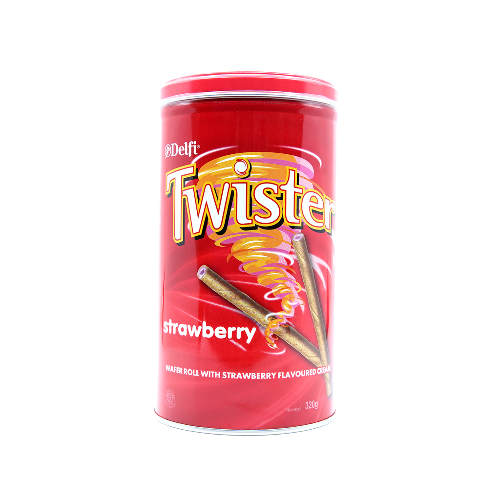 Delfi Twister 320g Strawberry Tin