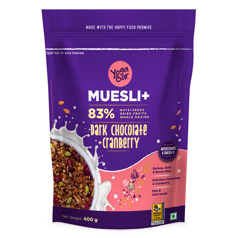 Yoga Bar Muesli 400g Dark Chocolate