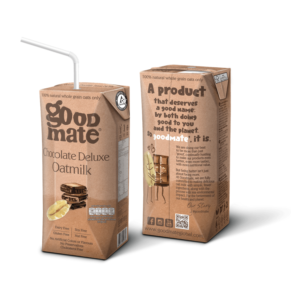 Goodmate Oat Milk 180ml Chocolate