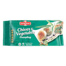 Spring Home Dumpling Chives Veg 480g