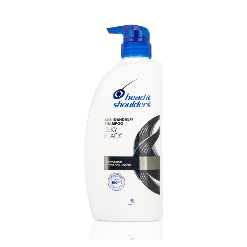 Head Shoulders Shampoo 720ml Silky Black