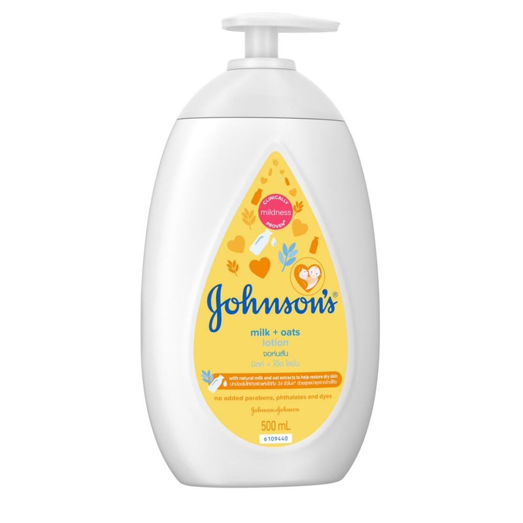 Johnsons Baby Lotion 500ml Milk Oats
