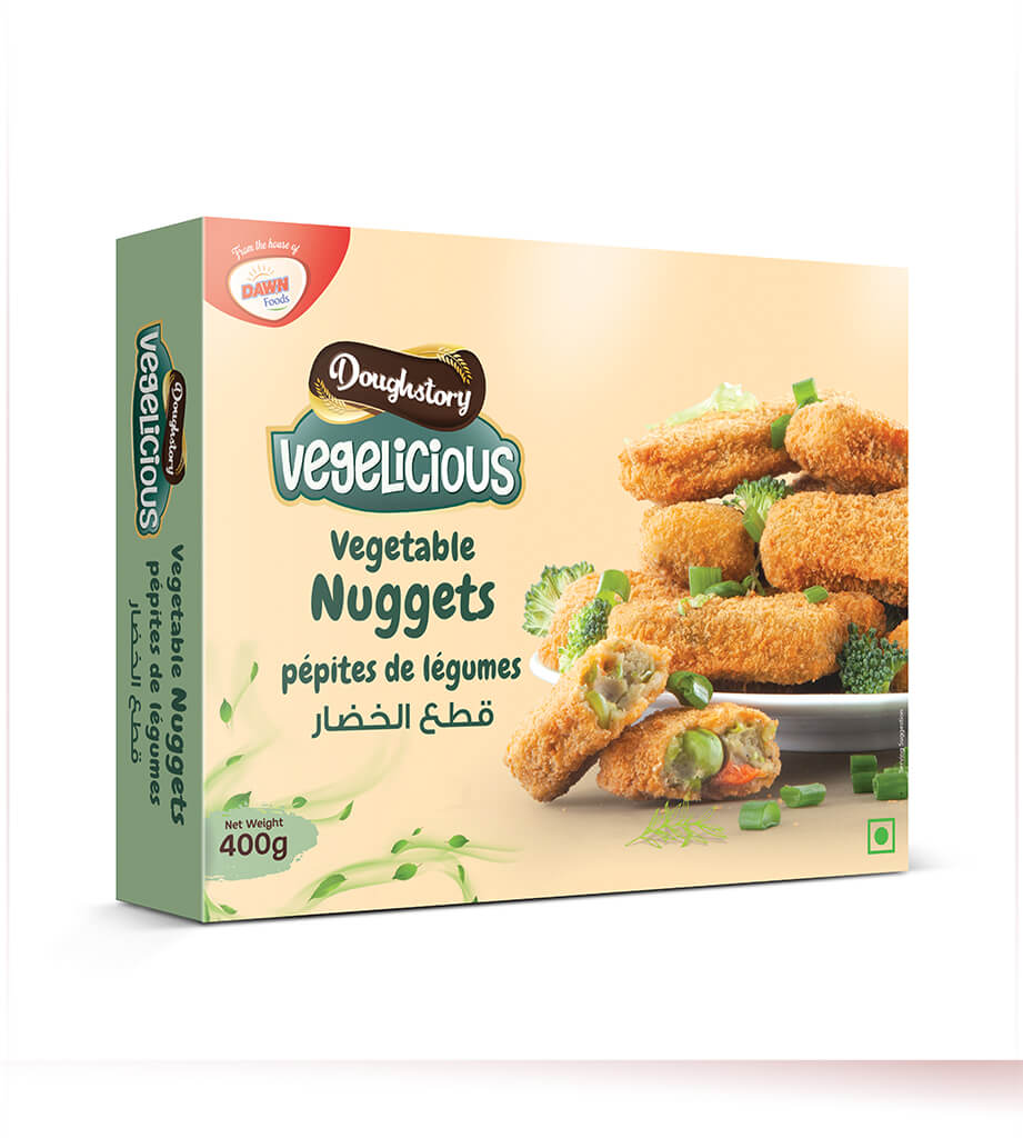 Doughstory Nuggets Veggie 400g 18's