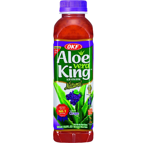 Okf Drink 500ml Aloe Vera Grape