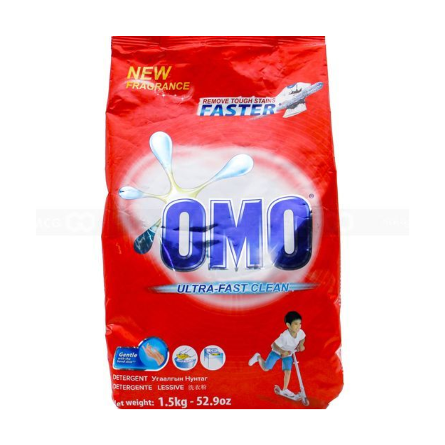 Omo Detergent Powder 1.5kg Red