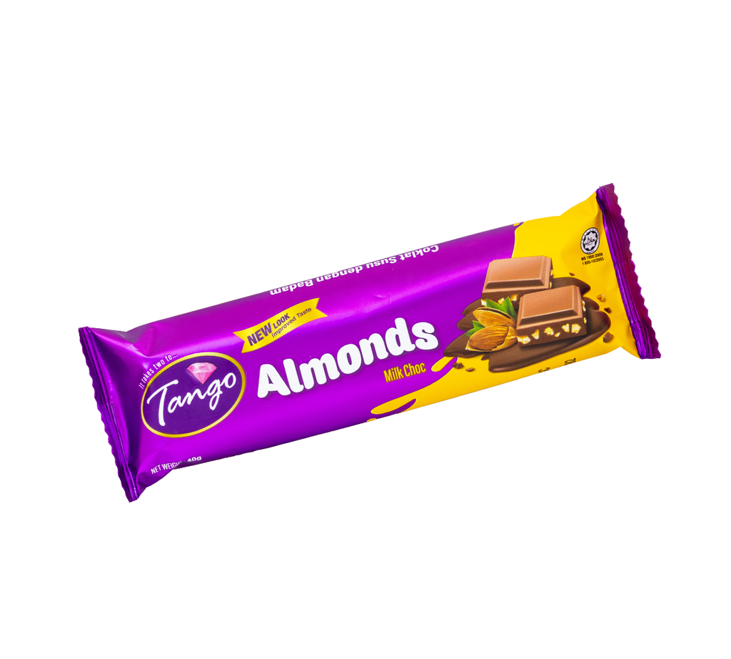 Tango 40g Flow Wrap Almond