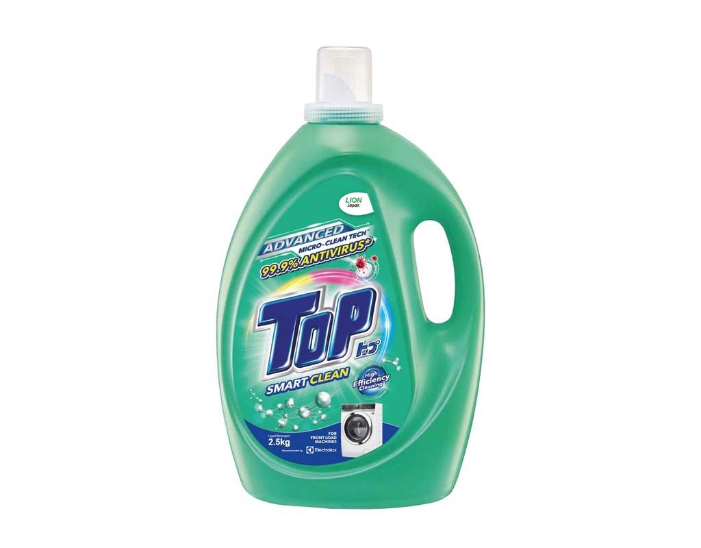 Top Liquid Bottle 2.5Kg Green