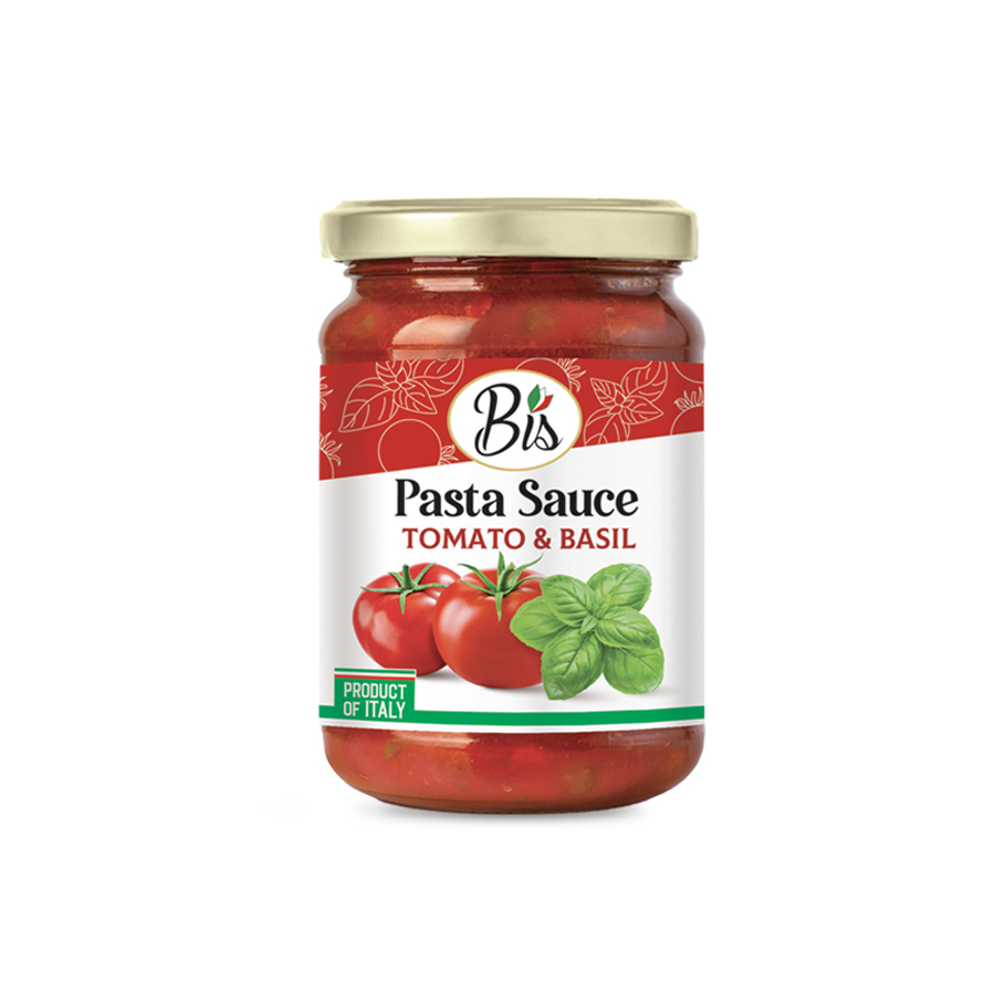 Bis Pasta Sauce Tomato Basil 350g