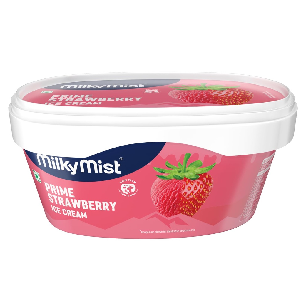 Milky Mist Icecream 1L Strawberry