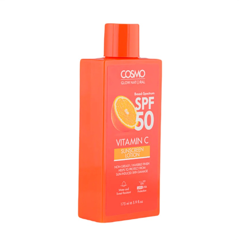 Cosmo Sunscreen SPF50 175ml Vitamin C