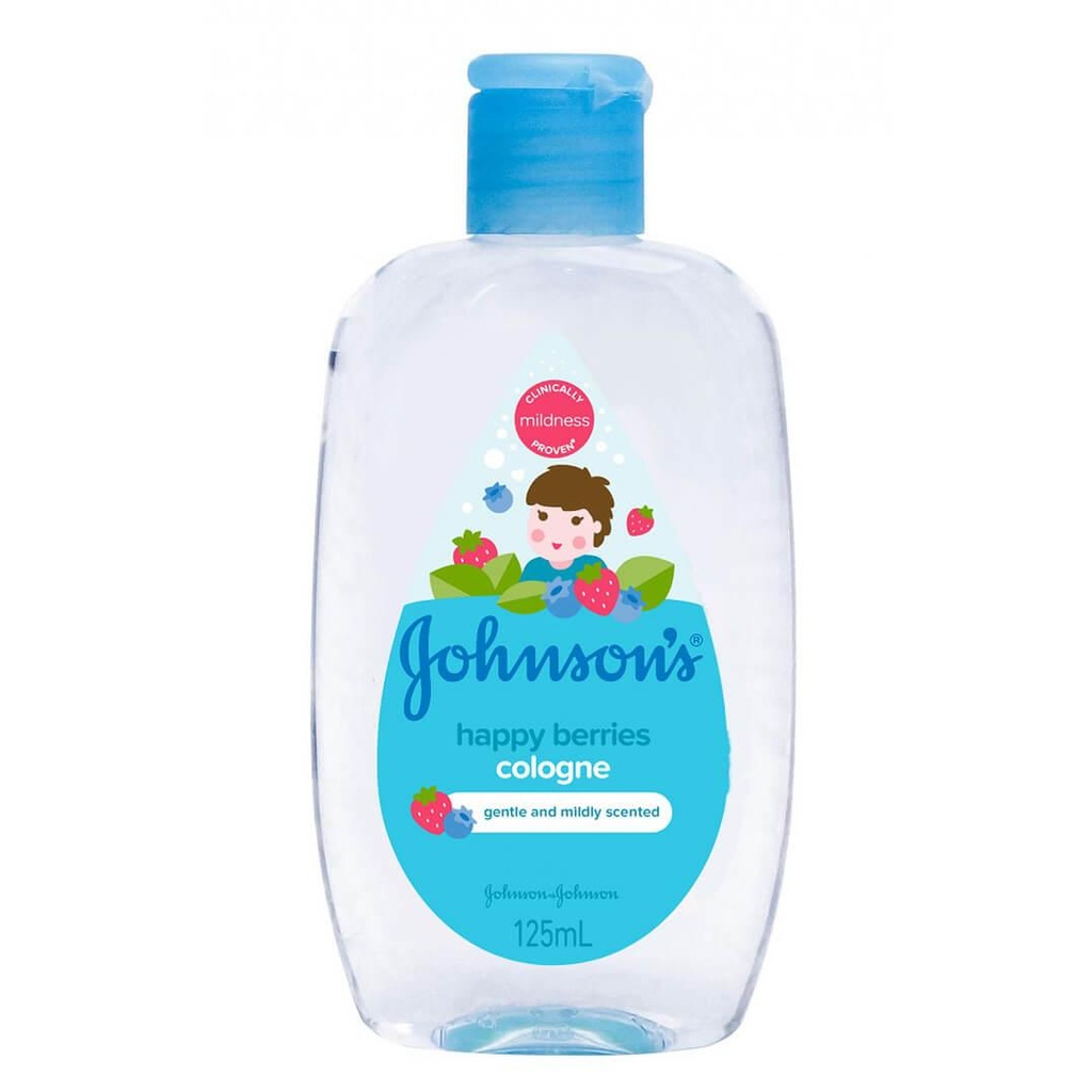 Johnsons Baby Cologne 125ml Happy Berry