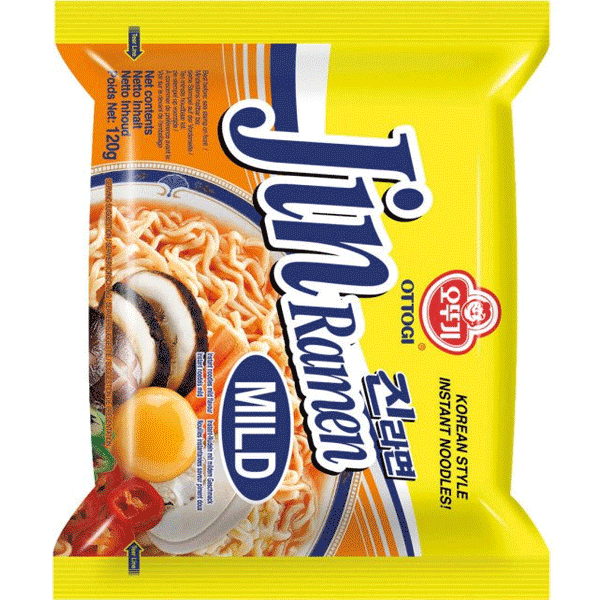 Ottogi Jin Ramen Mild 120g