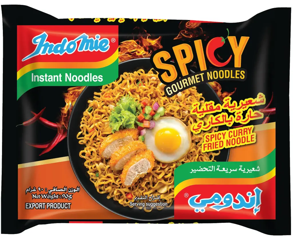 Indomie Noodles 90g Spicy Curry
