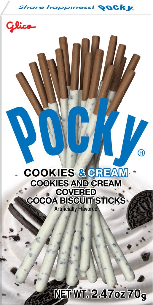 Pocky Cookies & Cream 40g New