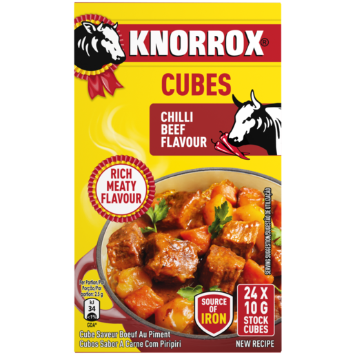 Knorrox Stock Cubes Chilli Beef Pcs
