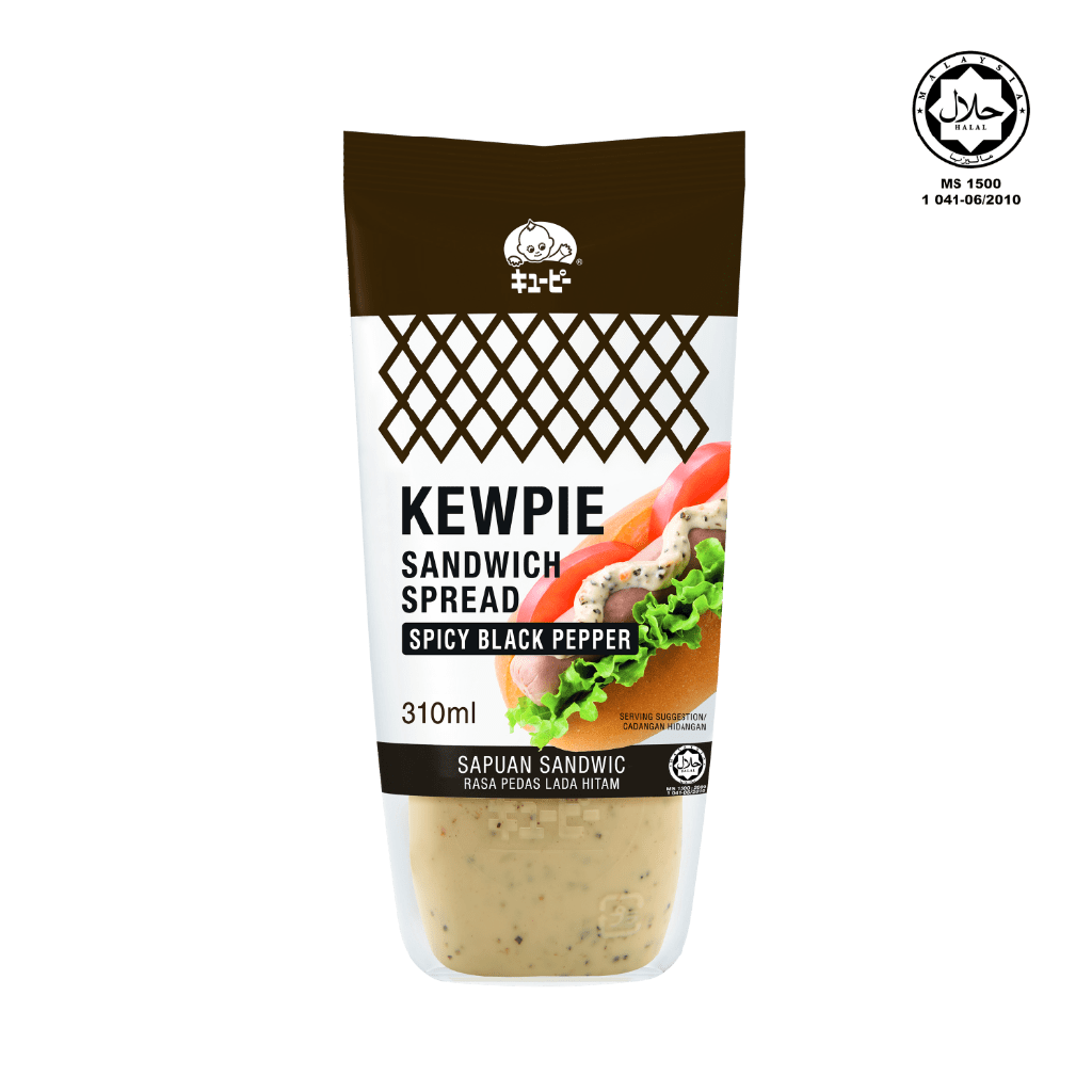 Kewpie Spread Black Pepper 310ml